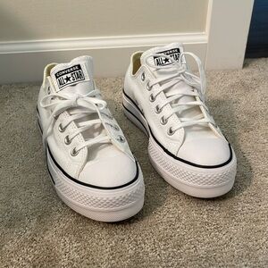 Brand New Platform White Converse